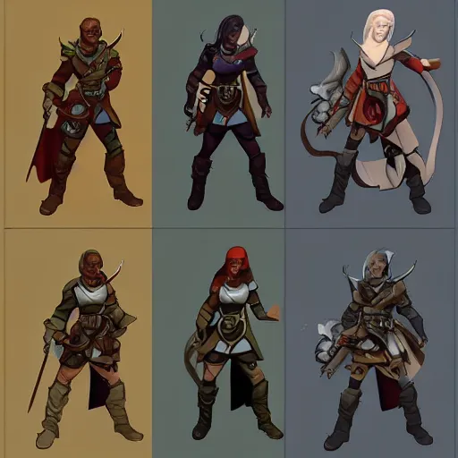 Image similar to dungeons and dragons, character concept, rogue