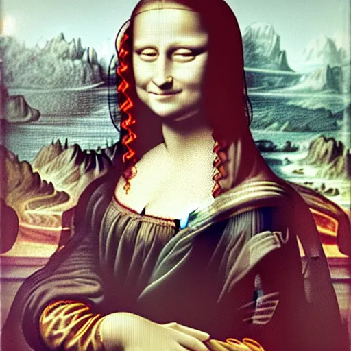 Image similar to mona lisa