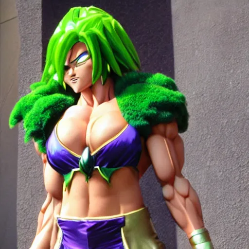 Image similar to female broly from dragon ball z