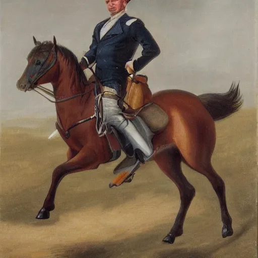 Image similar to lee duncan riding a horse,