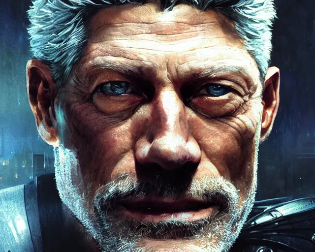 Prompt: highly detailed portrait of stephen lang as thomas wayne, in batman : arkham knight, stephen bliss, unreal engine, fantasy art by greg rutkowski, loish, rhads, ferdinand knab, makoto shinkai and lois van baarle, ilya kuvshinov, rossdraws, tom bagshaw, global illumination, radiant light, detailed and intricate environment