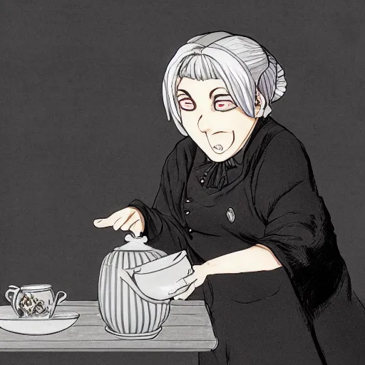 Anime Old Woman