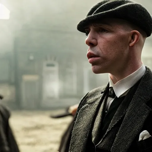 Image similar to Drake in Peaky Blinders very detail 4K quality super realistic