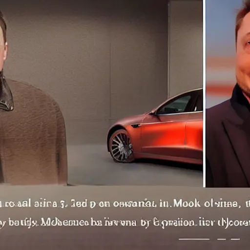 Image similar to an atonomy sketch about the evolution of elon musk