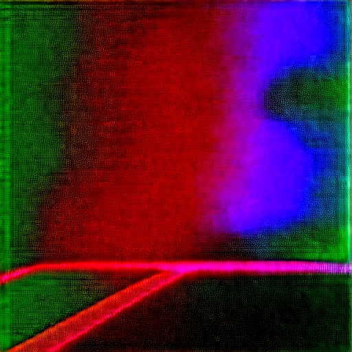 Prompt: glitch signal loss distortion static glitched pixel sorting effect