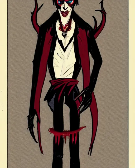 Image similar to a mulato androgynous vampire, in the style of vampire the masquerade