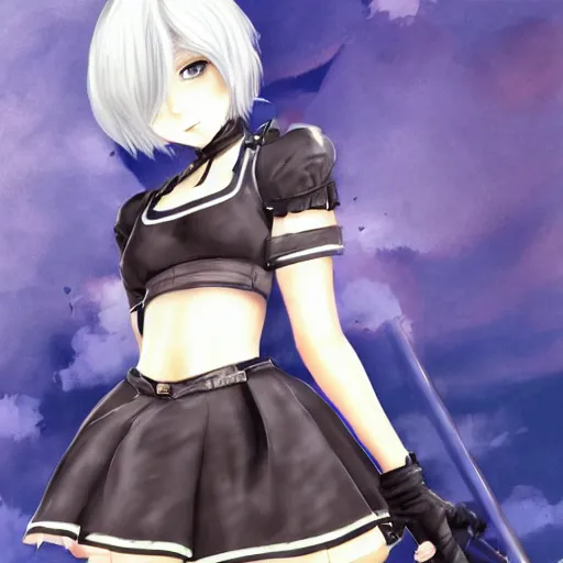 Prompt: picture of 2B