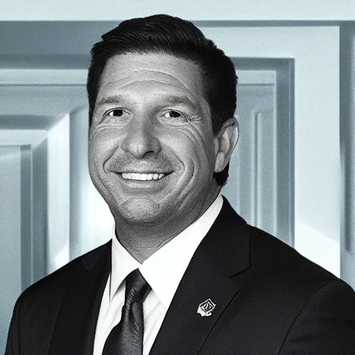 Image similar to Ron DeSantis as satan