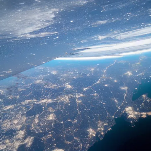 Image similar to aereal view of norway from the international space station