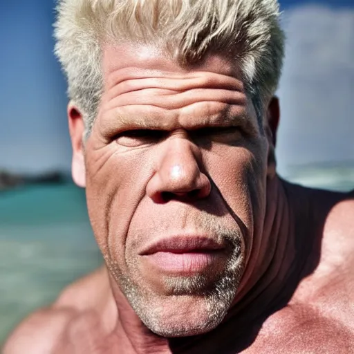 Prompt: Ron perlman hyper realistic 4K quality