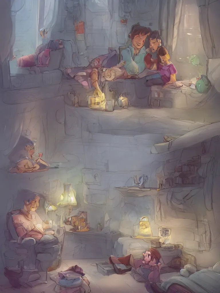 Image similar to comfort by Disney Concept Artists