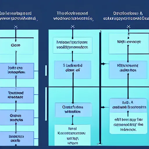 Prompt: flow chart diagram of the first successful AGI model, inkscape, excalidraw, Text Language: English, Font: Times New Roman, correct spelling, good grammar, clear explanation