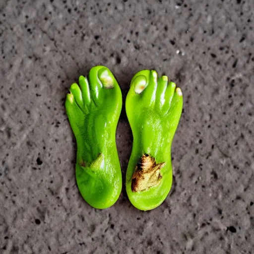 Image similar to toenail fungus