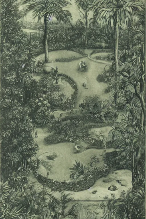 Image similar to photograph of garden of eden