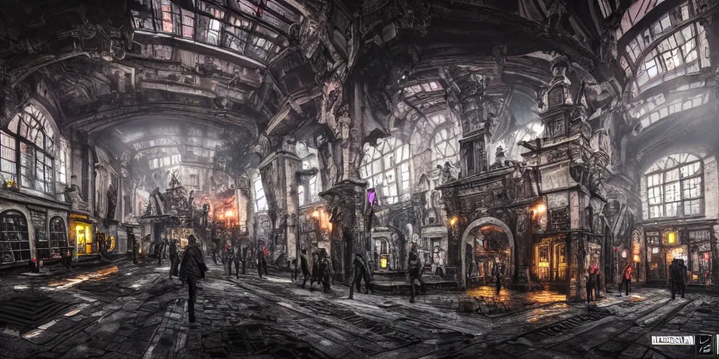 Image similar to Futuristic Cypher punk Cracow town Poland Cracow , dramatic lighting , insanely detailed, art station, 8K HD resolution , dramatic lighting, thunders