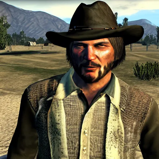 Image similar to john marston smoking!!!!!! weed in san andreas