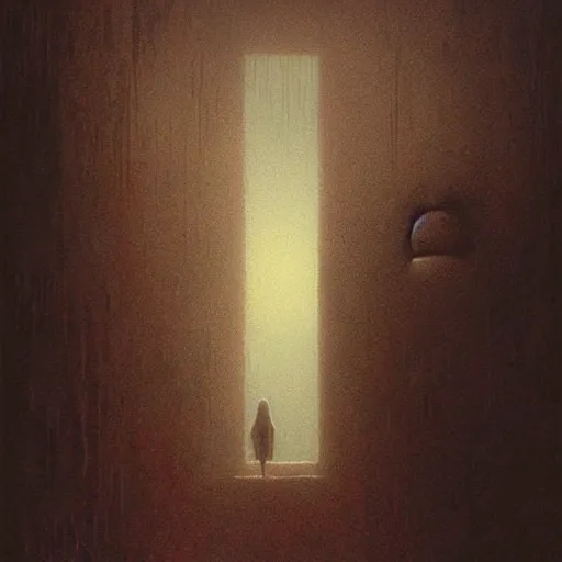 Image similar to the incredibles ( pixar ) by beksinski, beautiful detailed dystopian neon tinged digital art