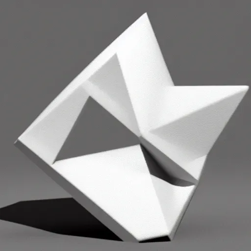 Prompt: the most unlogical shape of 3 d