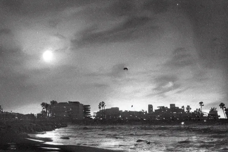 Prompt: giant crab attacking a california city, in 2 0 1 2, bathed in the the glow of the sunset, low - light photograph, photography by ansel adams