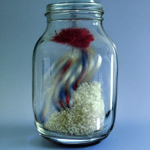 Image similar to whirlwind of air in a jar