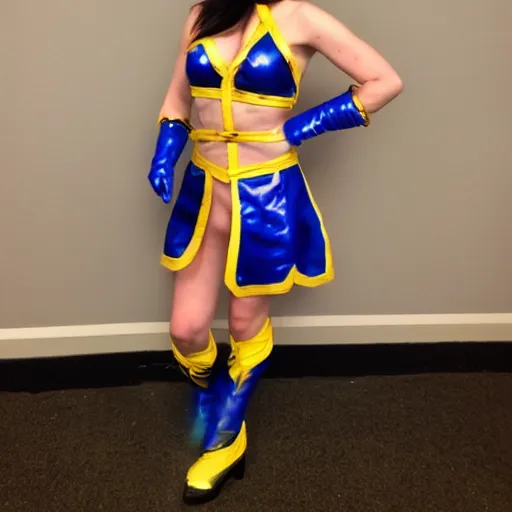 Image similar to I won my costume contest with my Chun Li costume