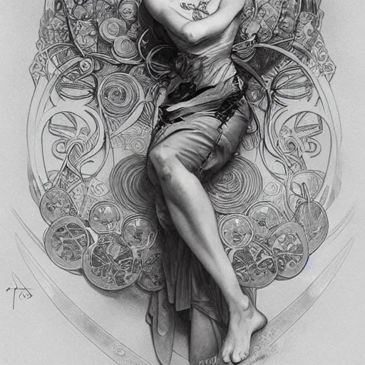 Prompt: amazing lifelike award winning pencil illustration of trending on art station artgerm Greg rutkowski alphonse mucha j.c. Leyendecker cinematic