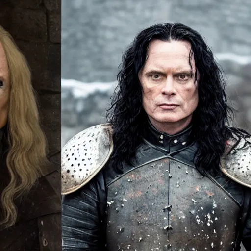 Prompt: tommy wiseau in game of thrones