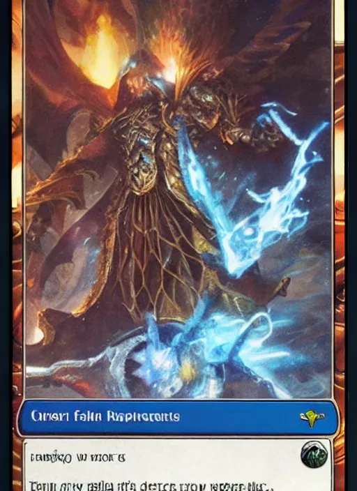 Image similar to magic the gathering card, 4 k, ultra high detailed