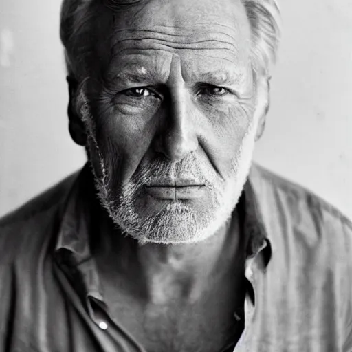 Prompt: the face of a typical swedish man, photo by annie leibovitz