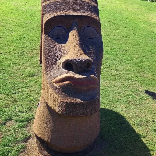 Gigachad as an Easter Island head Stable Diffusion - PromptHero