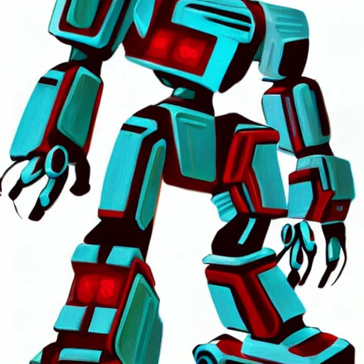 Image similar to custom robo concept art