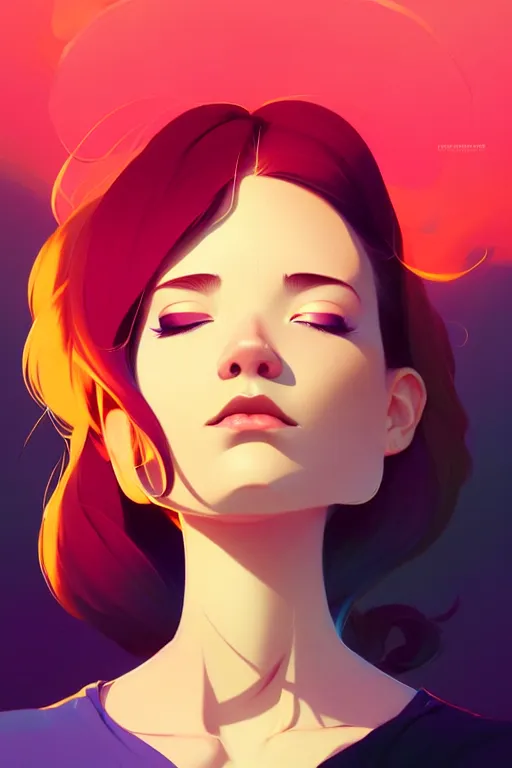 Image similar to smooth cow, centered median photoshop filter cutout vector behance hd by artgerm, jesper ejsing, by rhads, makoto shinkai and lois van baarle, ilya kuvshinov, rossdraws, illustration, art by ilya kuvshinov and gustav klimt