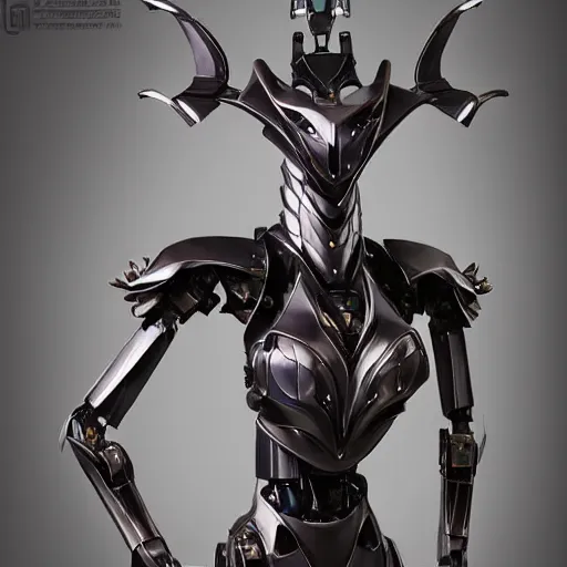 Image similar to bust of a beautiful majestic anthropomorphic humanoid robot mecha female dragon, with smooth and streamlined armor, standing and posing elegantly, well detailed dragon head with epic LED eyes and a warm maw, sharp and dangerous sleek design, two arms, two legs, long tail, beautiful digital art, artstation, DeviantArt, FurAffinity, professional, depth of field, close-up, hd, octane render, sunset lighting