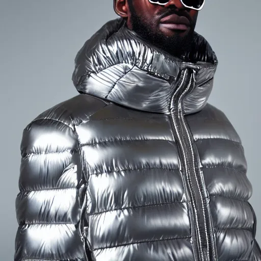 Moncler metallic outlet jacket