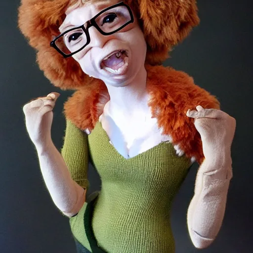 Image similar to velma taxidermy failure