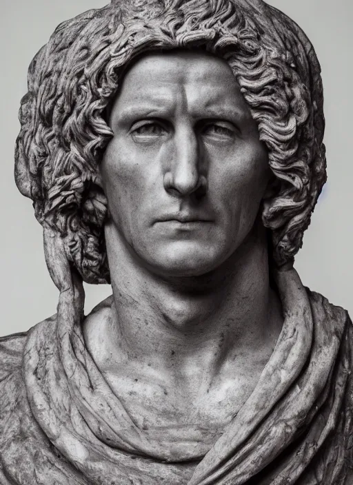 Image similar to a full portrait photo of julius caesar, f / 2 2, 3 5 mm, 2 7 0 0 k, lighting, perfect faces, award winning photography.