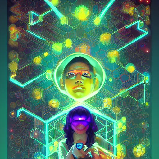 Image similar to skill magic geek inside matrix deepdream radiating a glowing aura stuff loot legends stylized digital illustration video game icon artstation lois van baarle, ilya kuvshinov, rossdraws,