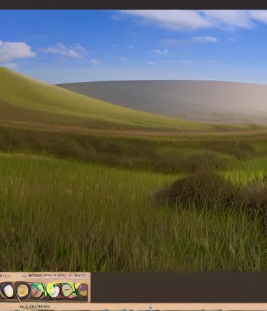 Image similar to panoramic landscape of the sandman in his reign with a fluttering cape renderized by unreal engine 5