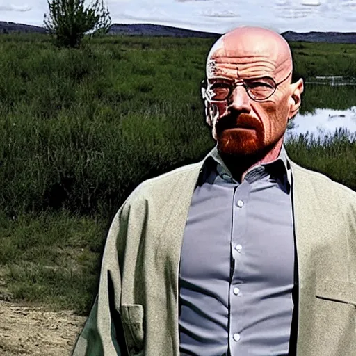 Image similar to walter white as gigachad