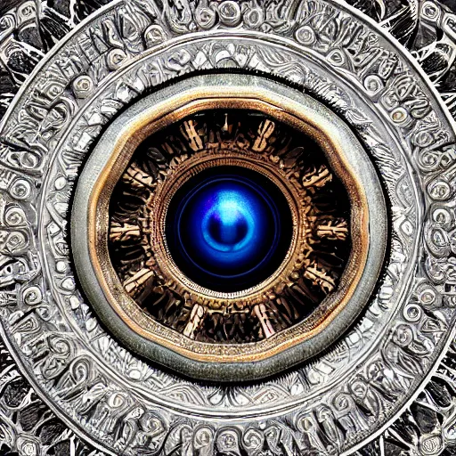 Image similar to The eye of Rah, intricate, ornate, photorealistic, ultra detailed, octane render, high definition, depth of field, bokeh, 8k, artstation, cgsociety