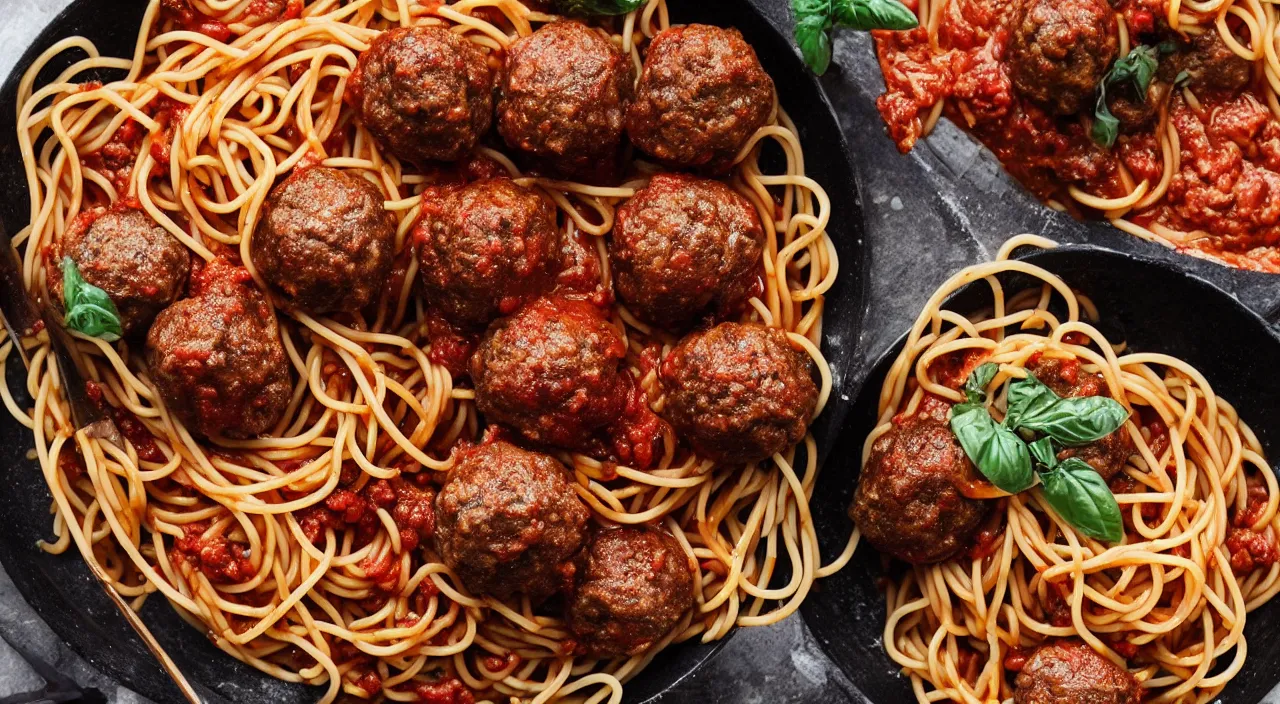 Prompt: 3 0 perfect woman bodies flying inside spaghetti bolognesa with meatballs and hundred rusted perfect woman bodies flying in stormy clouds