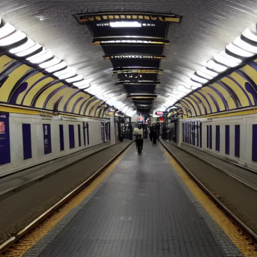 Image similar to rer b subway atmosphere