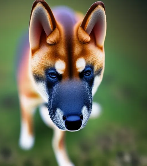 Prompt: award winning 5 5 mm photo of a shiba inu tapir hybrid in a part.. dof. bokeh. art by greg rutkowski. life - like. very detailed 8 k. intricate. soft light. nikon d 8 5 0.