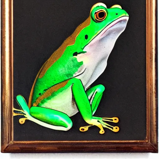 Image similar to jean - frog grenouille, an autoportrait