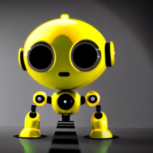 Prompt: a cute little robot. super realistic 8 k render, darkpowerful elegant, cinematic composition