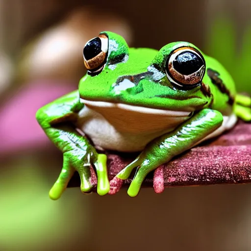 Prompt: frog wedding