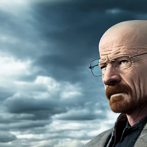 Image similar to Walter White as Thor, 8k