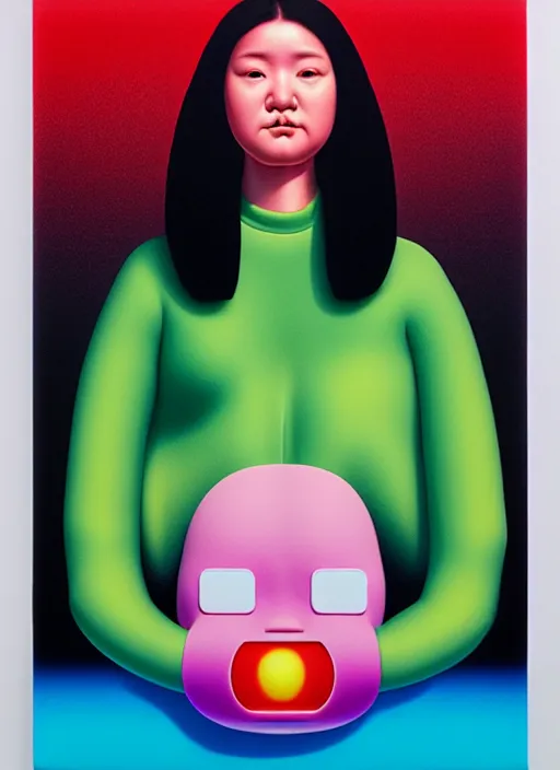 Image similar to cute girl by shusei nagaoka, kaws, david rudnick, airbrush on canvas, pastell colours, cell shaded, 8 k