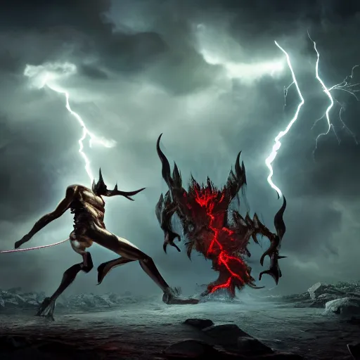 lightning demon wallpaper