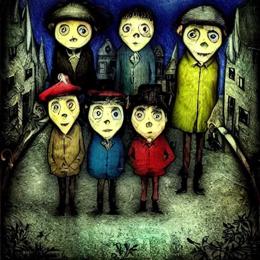 Prompt: the boys by alexander jansson